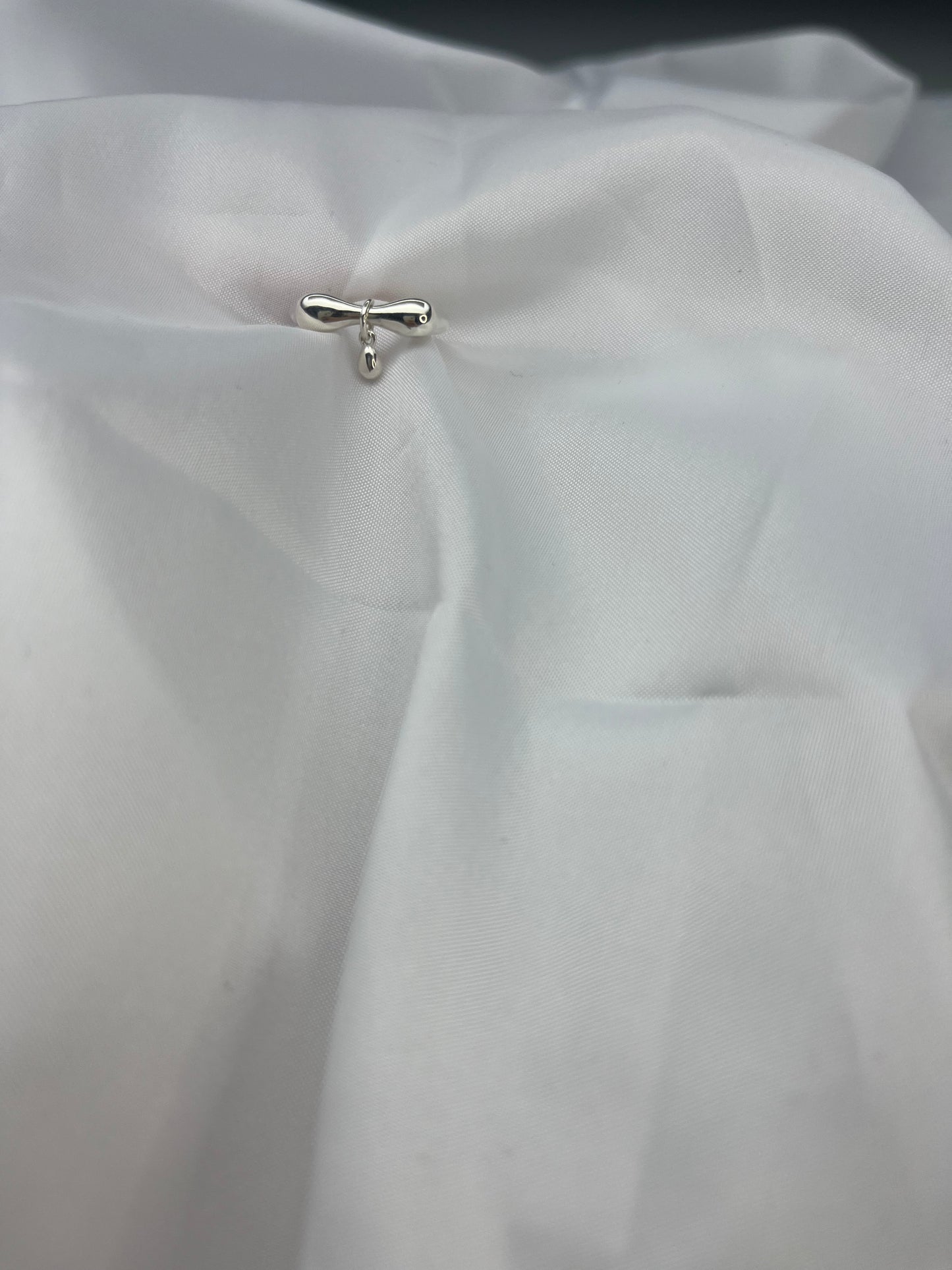 Dr.Bow - Silver - Adjustable Ring