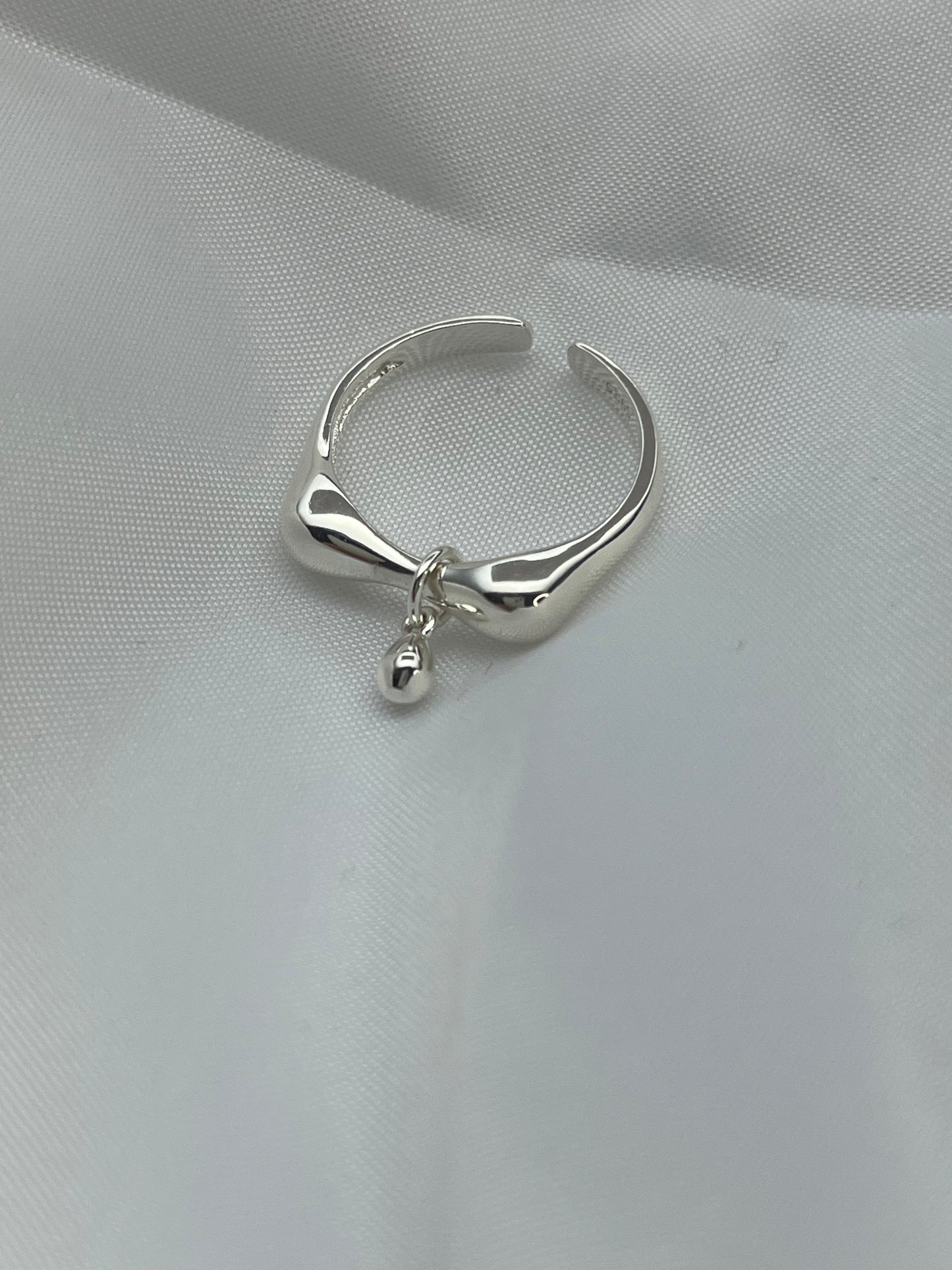 Dr.Bow - Silver - Adjustable Ring