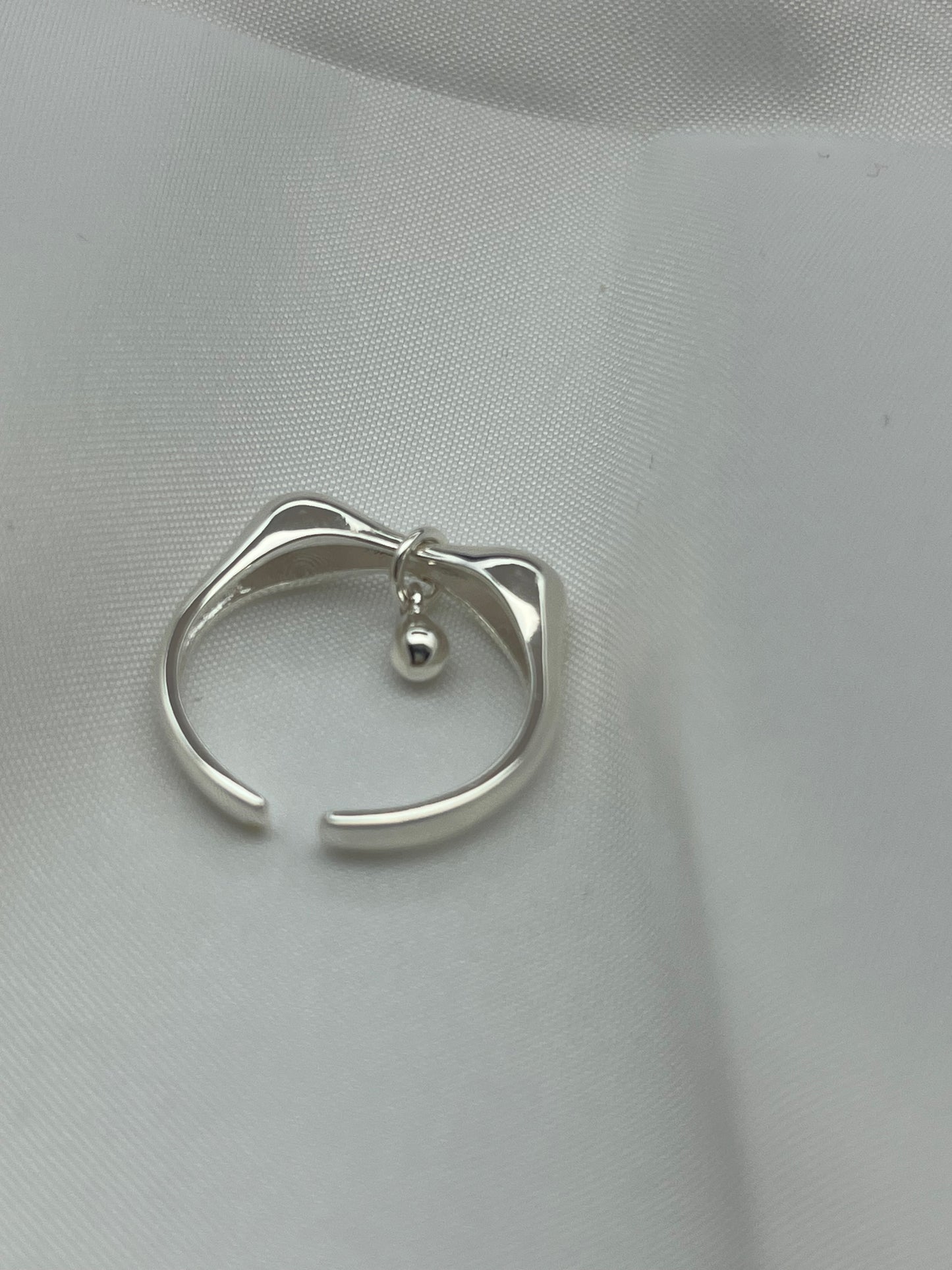 Dr.Bow - Silver - Adjustable Ring