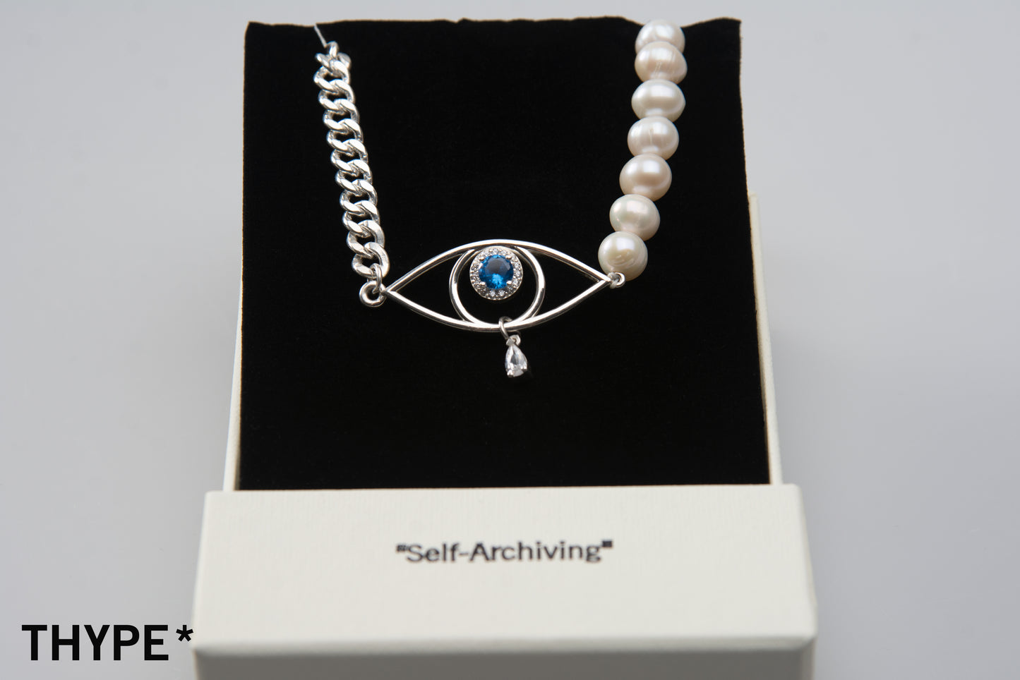 Iris - Silver - Choker - Original Design