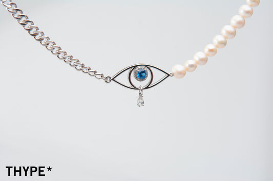 Iris - 18K White Gold Vermeil - Choker - Original Design