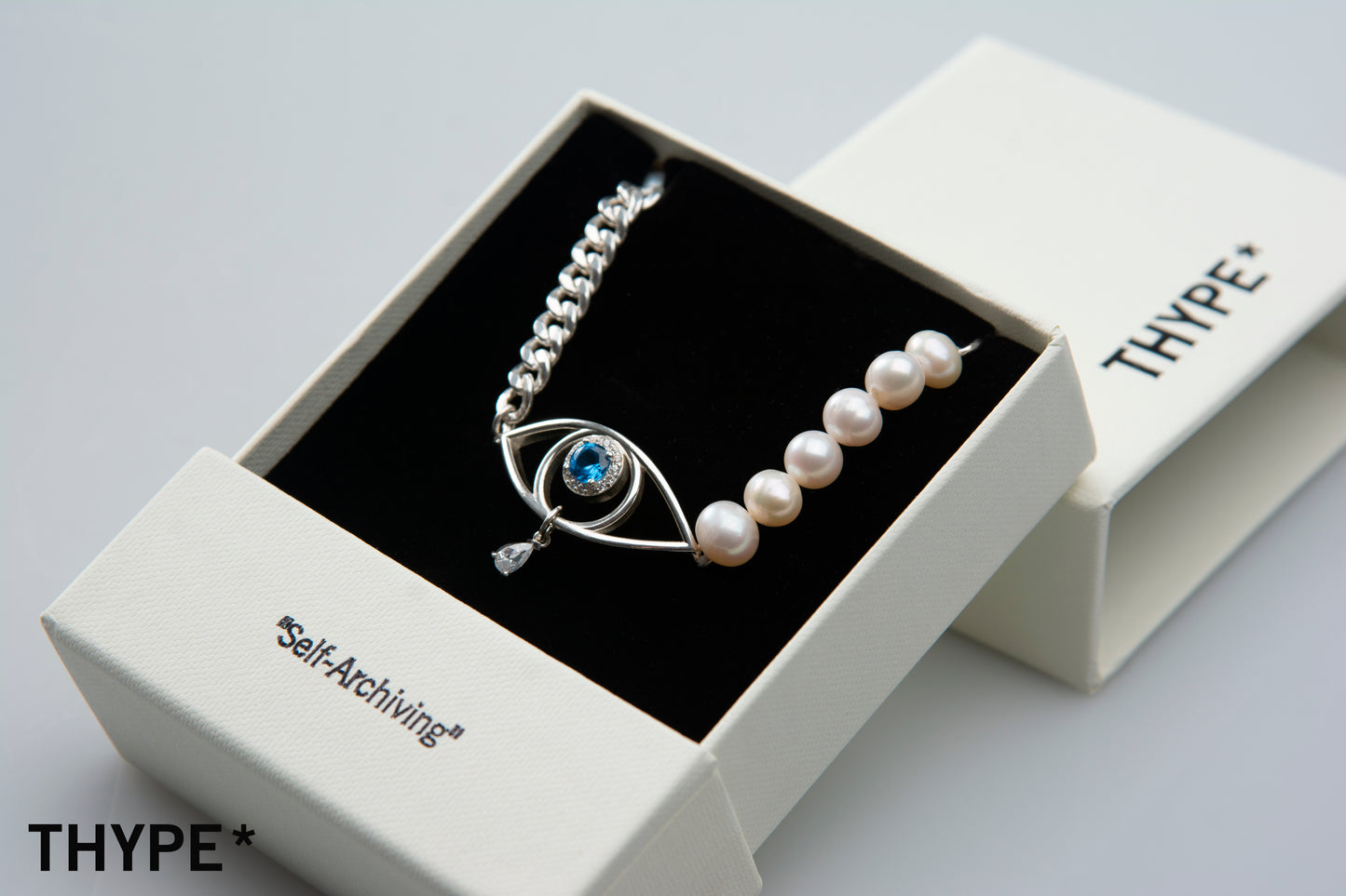 Iris - 18K White Gold Vermeil - Choker - Original Design