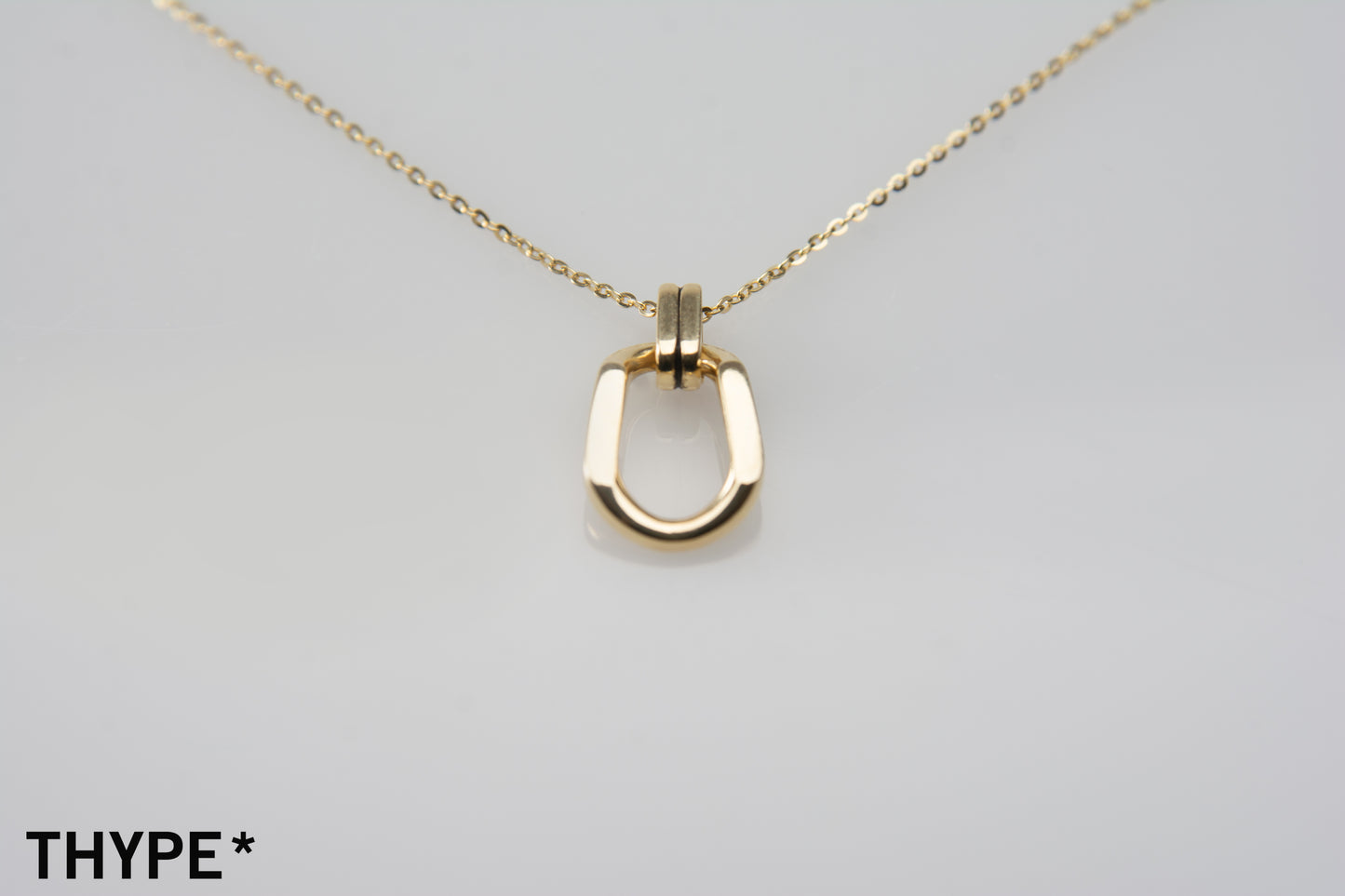 Footprint - Silver 18K Gold Vermeil - Necklace