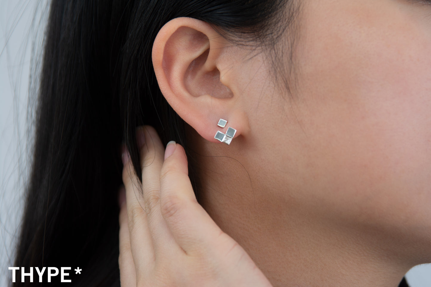 Puzzle Pull - Silver - Earrings - Original Design