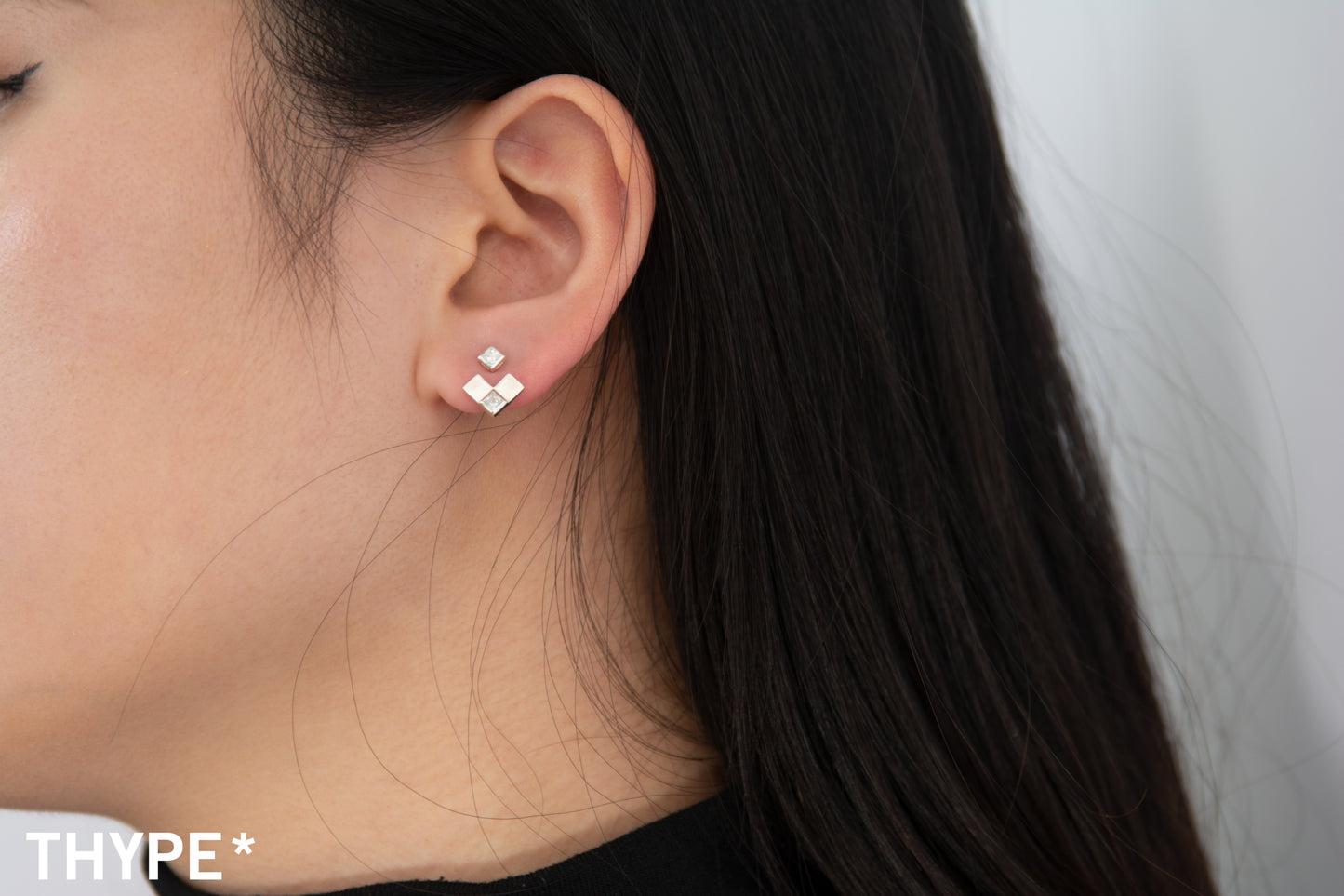 Puzzle Pull - Silver - Earrings - Original Design