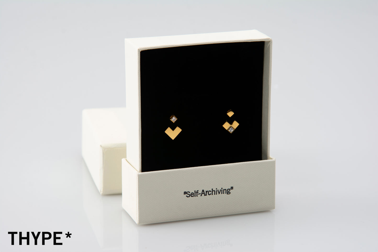 Puzzle Pull - 18K Gold Vermeil - Earrings - Original Design