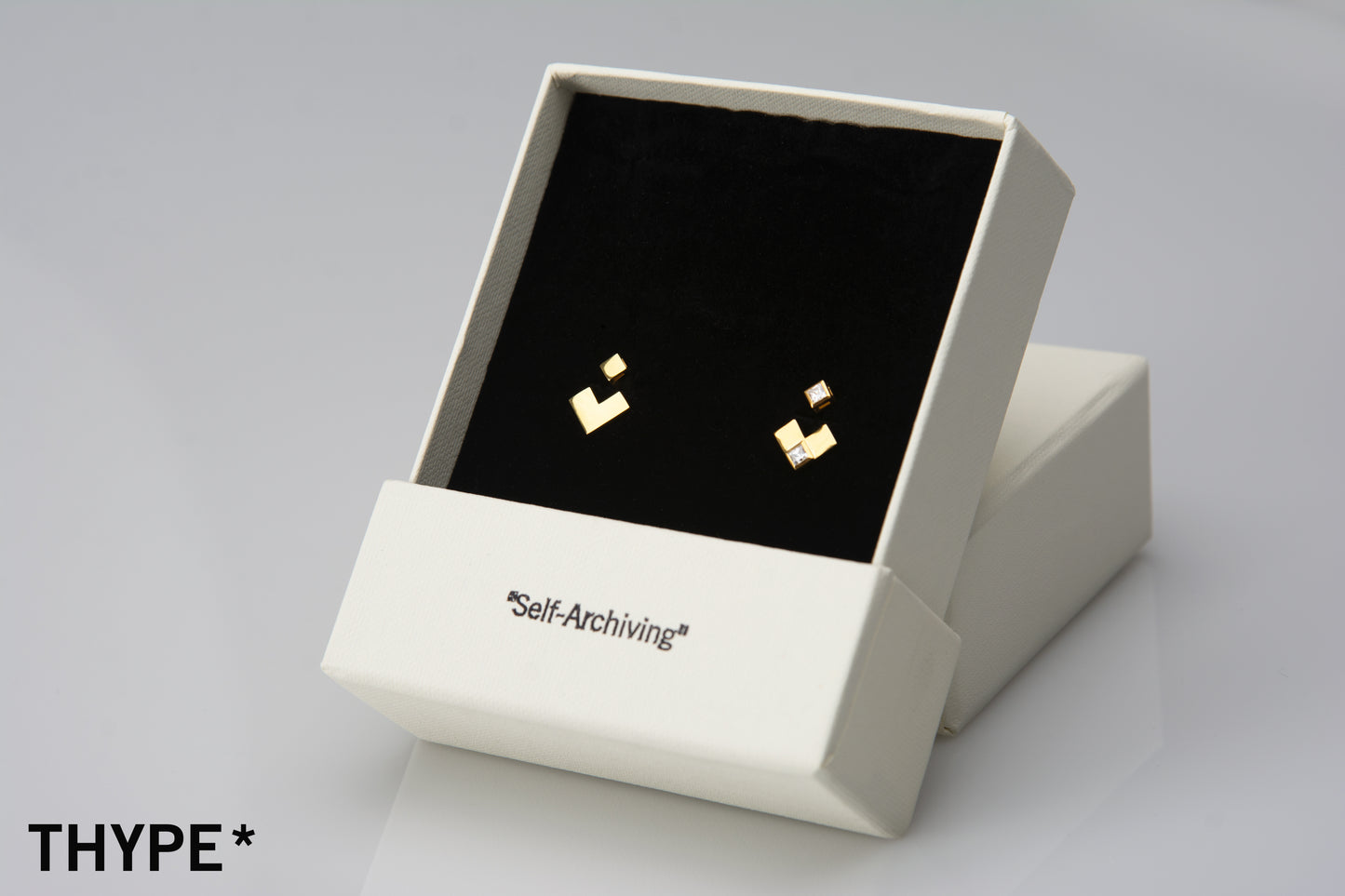 Puzzle Pull - 18K Gold Vermeil - Earrings - Original Design