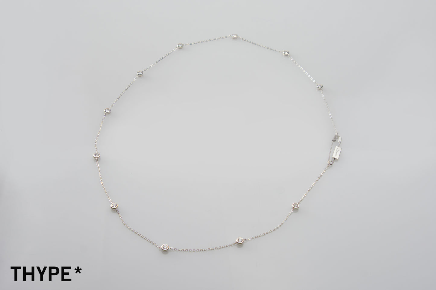 Safety Pin - Silver Necklace - Original Design