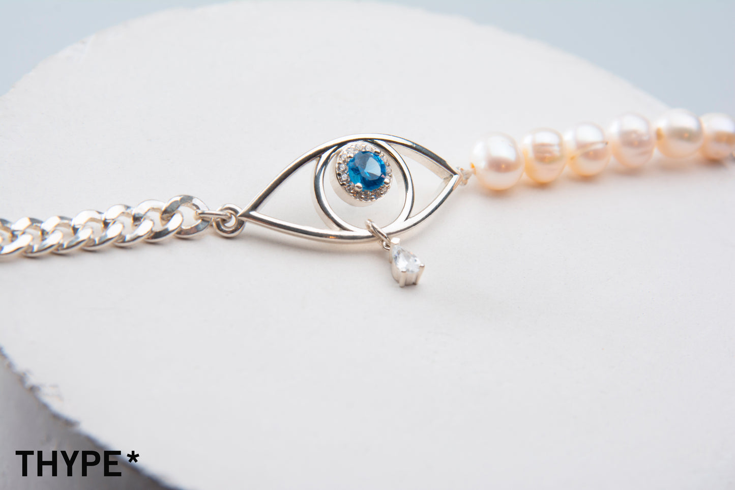 Iris - 18K White Gold Vermeil - Bracelet - Original Design