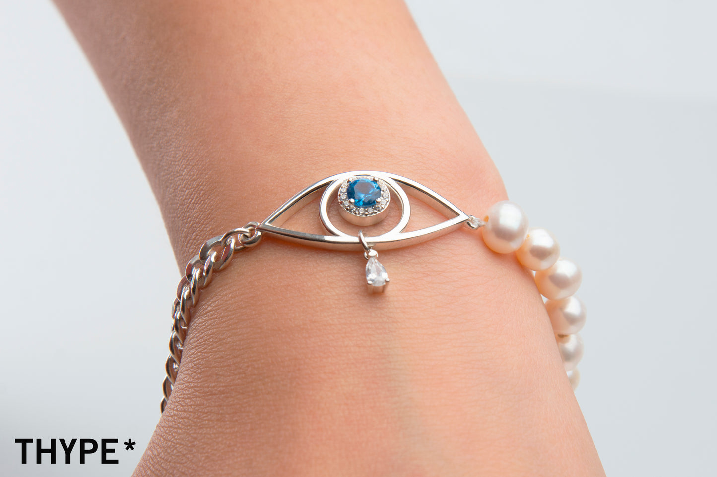 Iris - 18K White Gold Vermeil - Bracelet - Original Design