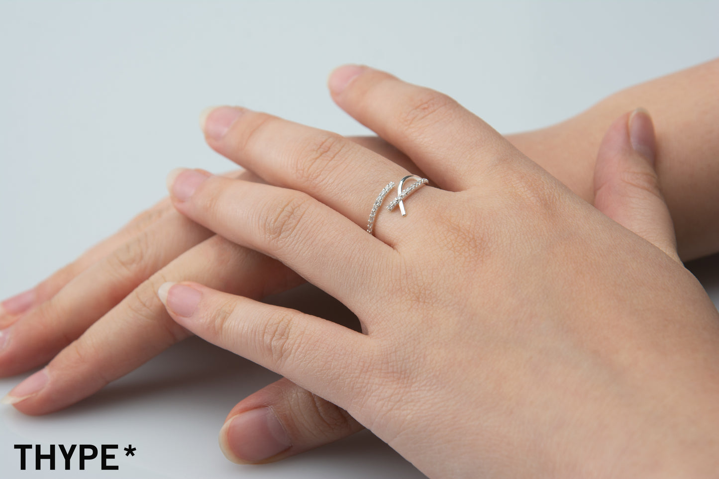 Fish Tail - Silver - Adjustable Ring