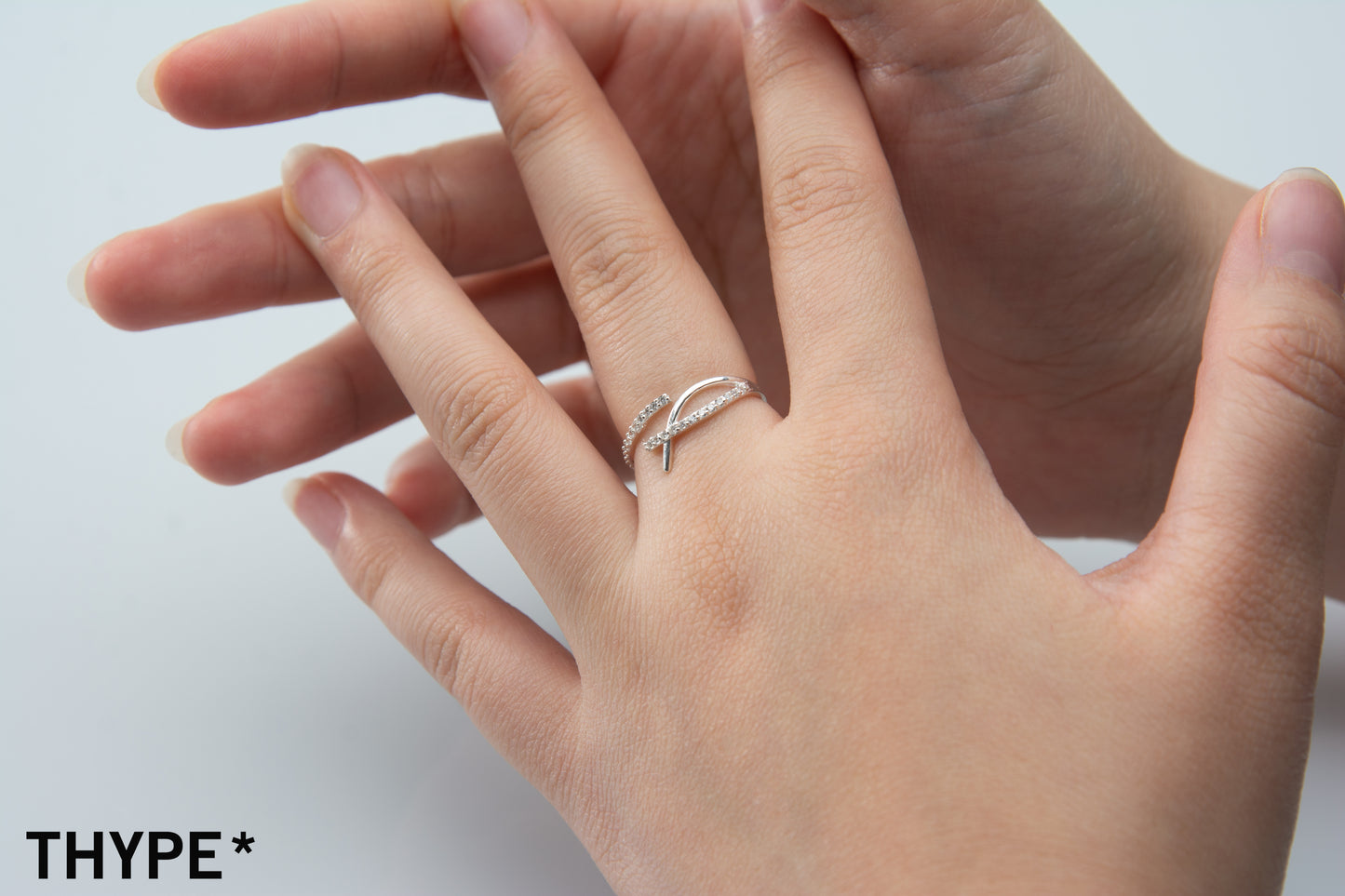 Fish Tail - Silver - Adjustable Ring