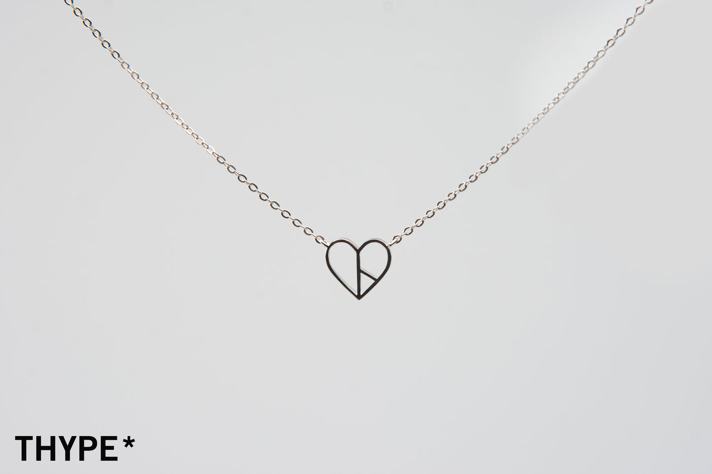 Crescent Peace - Silver Necklace - Original Design