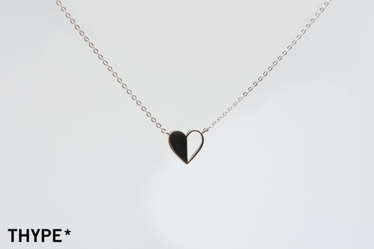 Half Fulfill - Silver Necklace - Original Design