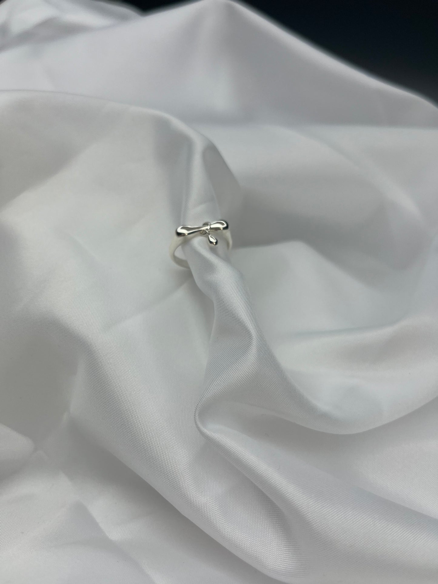 Dr.Bow - Silver - Adjustable Ring