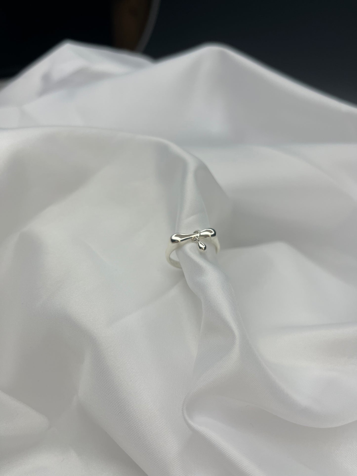 Dr.Bow - Silver - Adjustable Ring