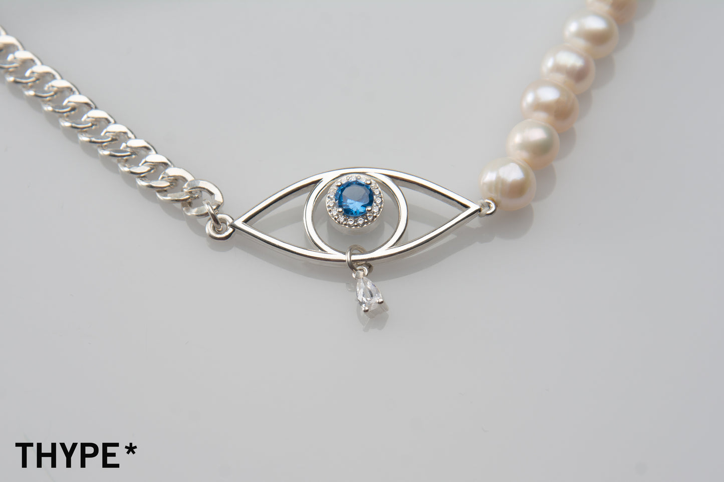 Iris - Silver - Choker - Original Design