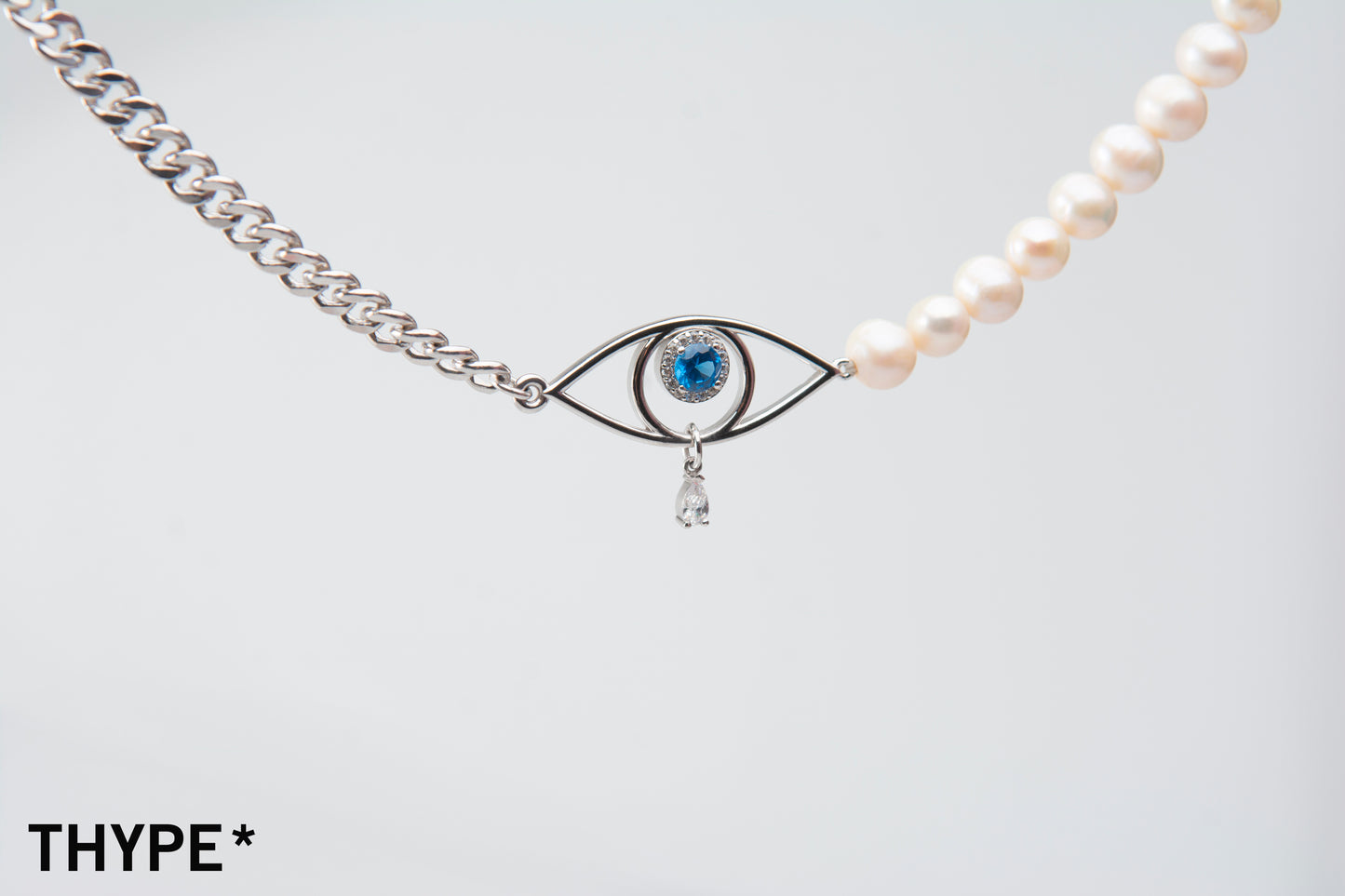 Iris - 18K White Gold Vermeil - Choker - Original Design