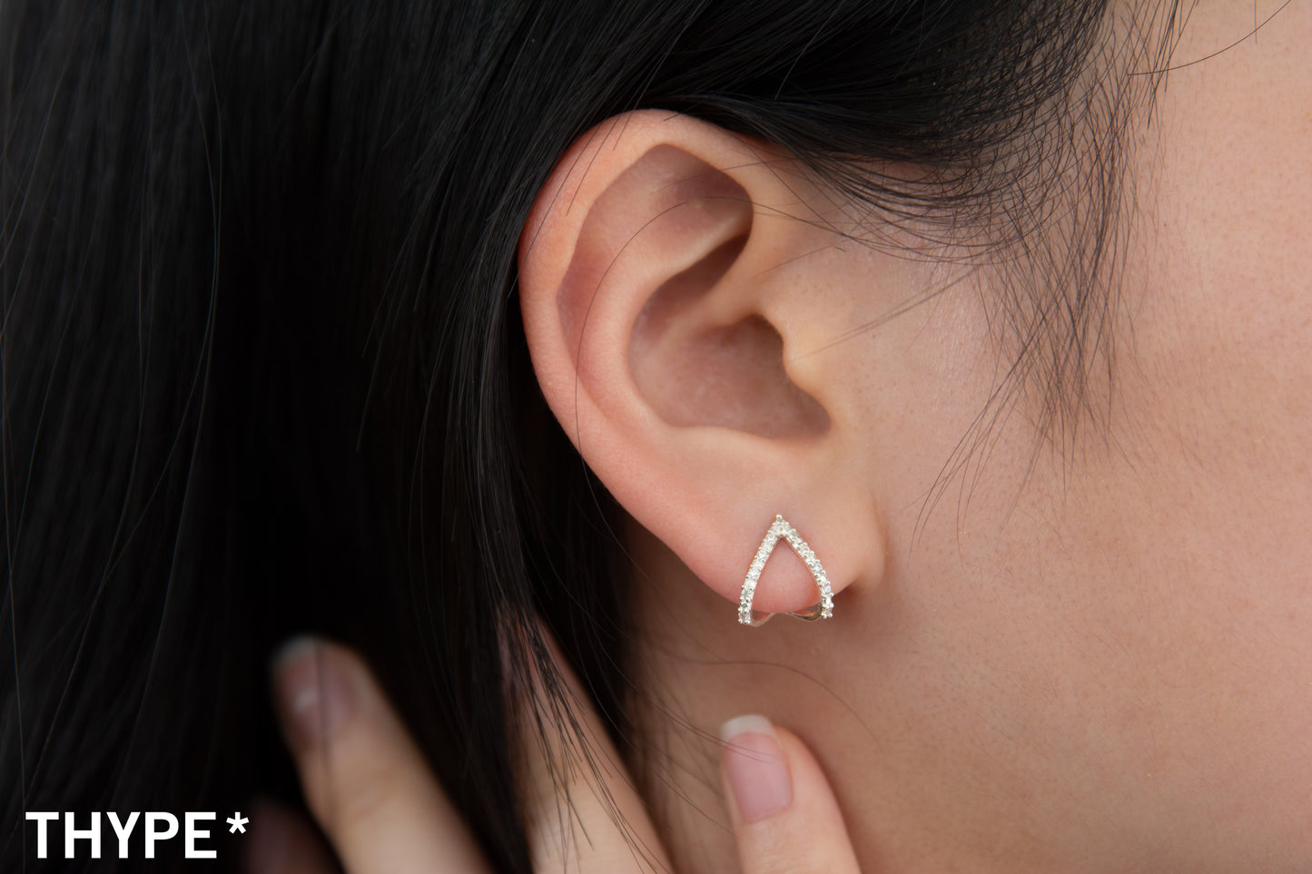 Whisker - Silver Earring