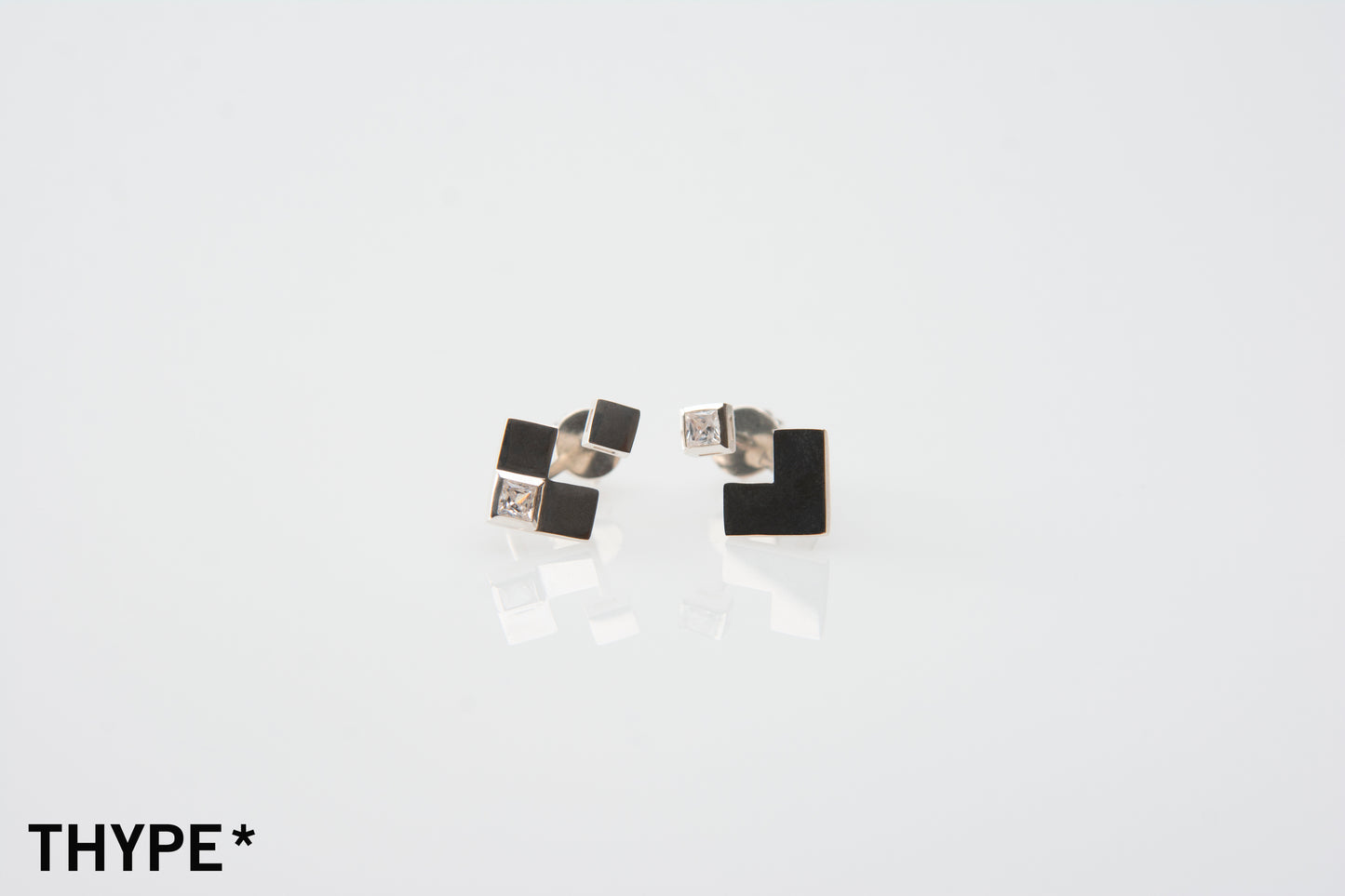 Puzzle Pull - Silver - Earrings - Original Design