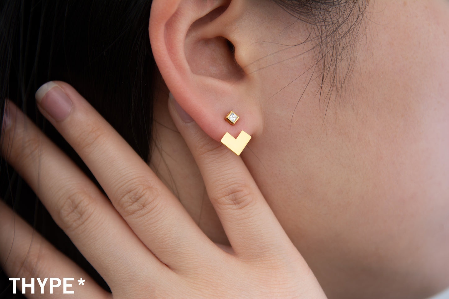 Puzzle Pull - 18K Gold Vermeil - Earrings - Original Design