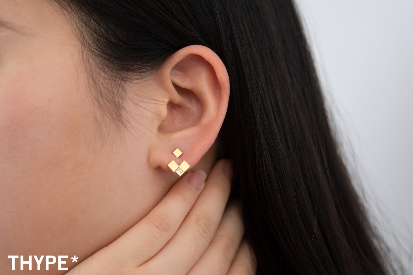 Puzzle Pull - 18K Gold Vermeil - Earrings - Original Design