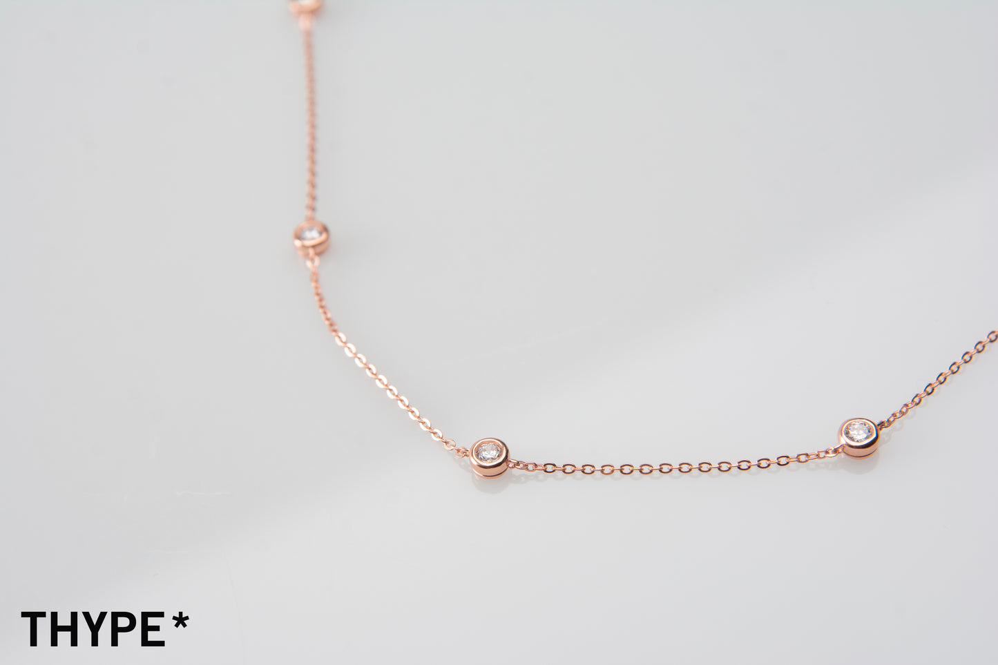 Safety Pin - 18K Rose Gold Vermeil - Necklace - Original Design