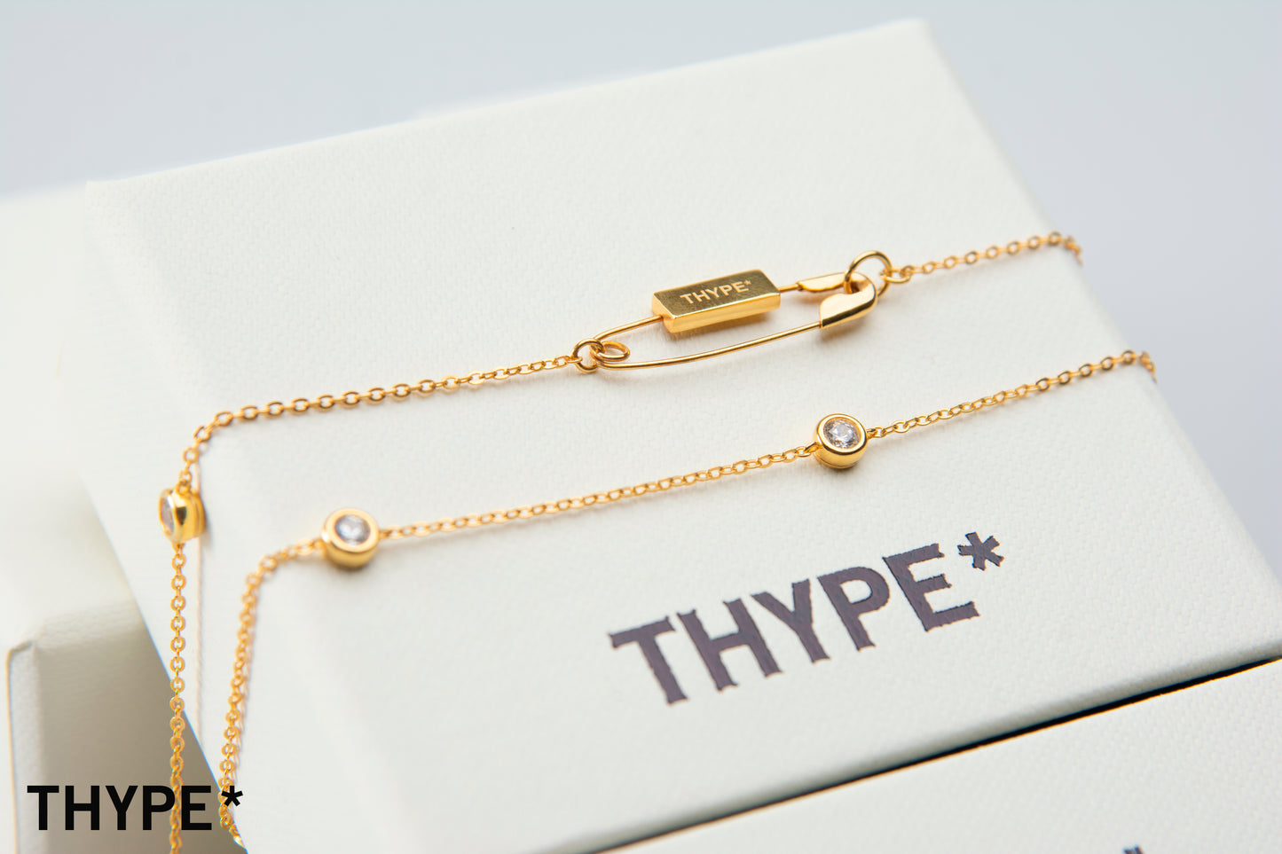 Safety Pin - 18K Gold Vermeil - Necklace - Original Design