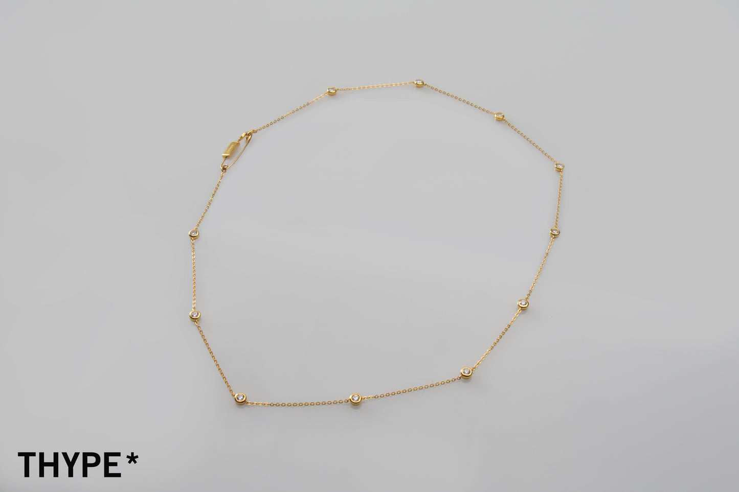 Safety Pin - 18K Gold Vermeil - Necklace - Original Design