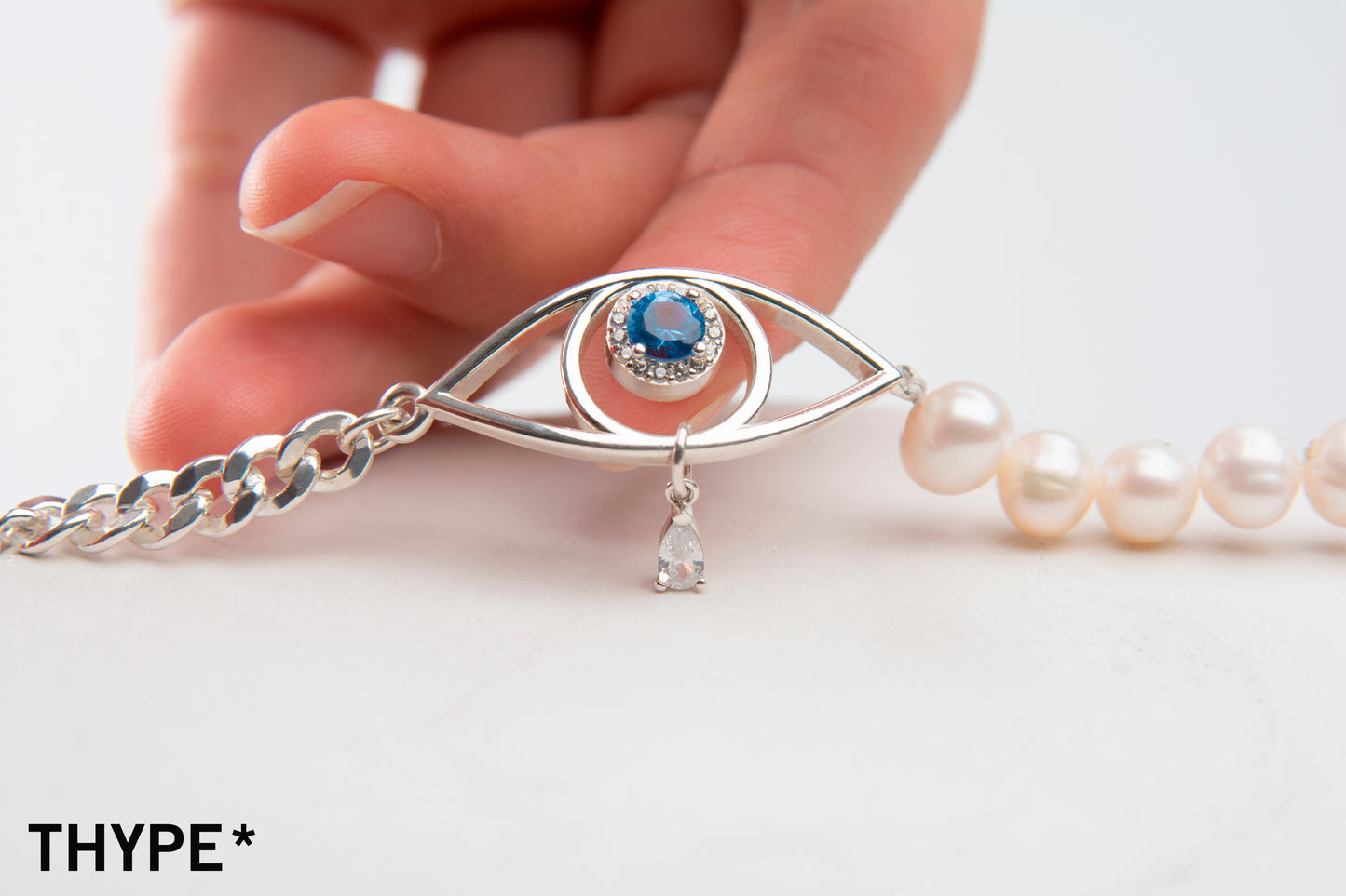 Iris - Silver - Anklet - Original Design