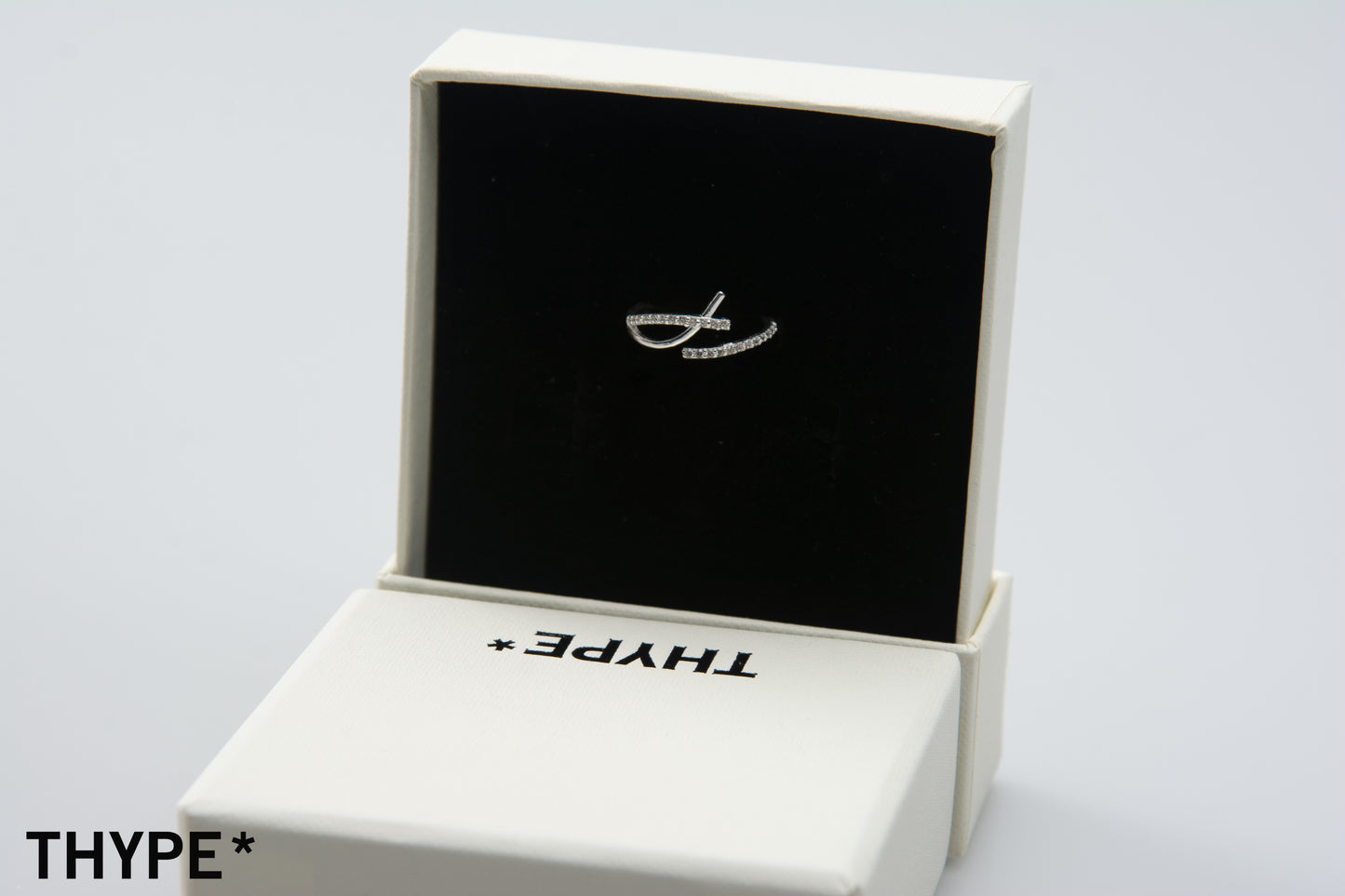 Fish Tail - Silver - Adjustable Ring