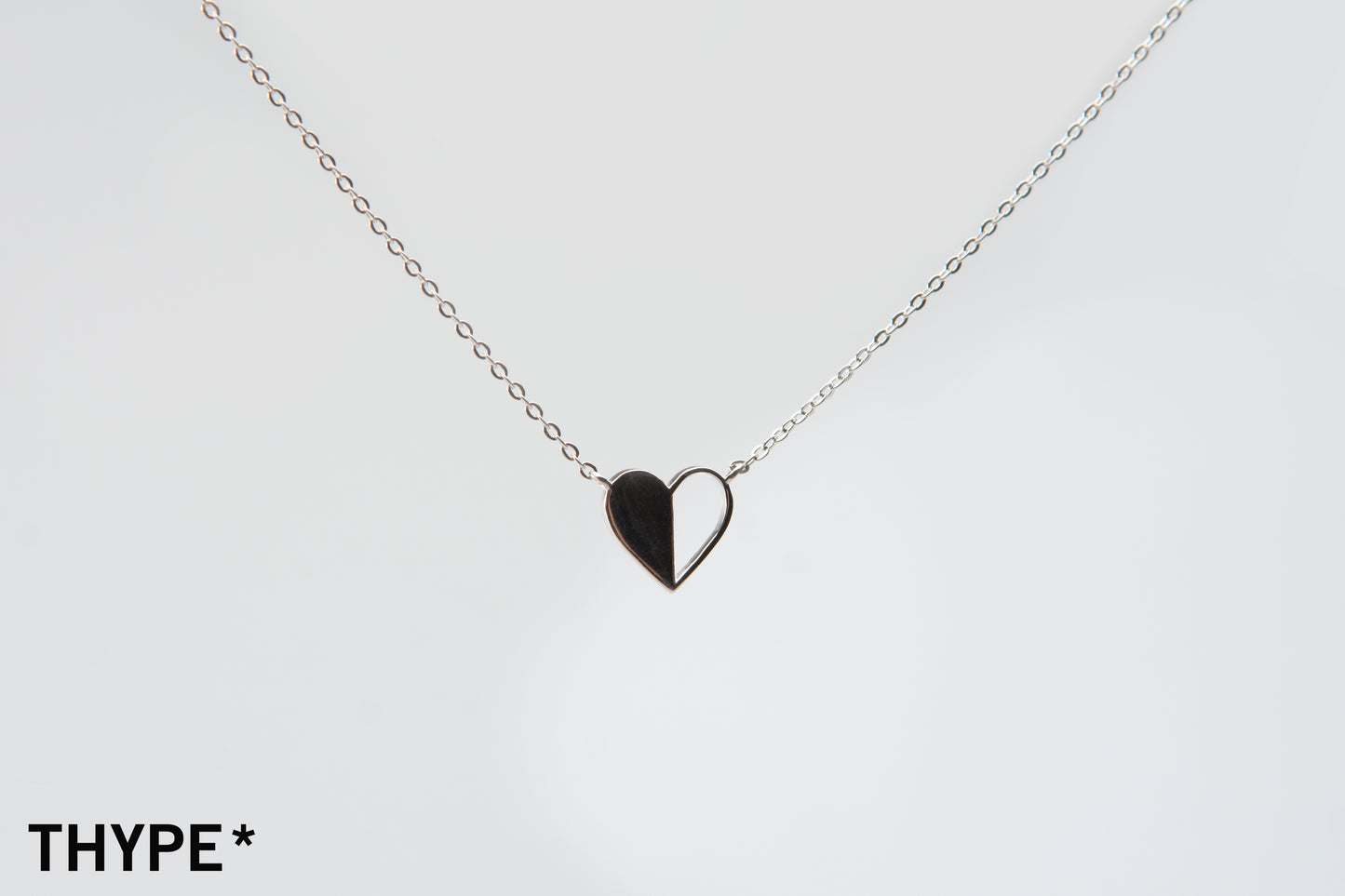 Half Fulfill - Silver Necklace - Original Design