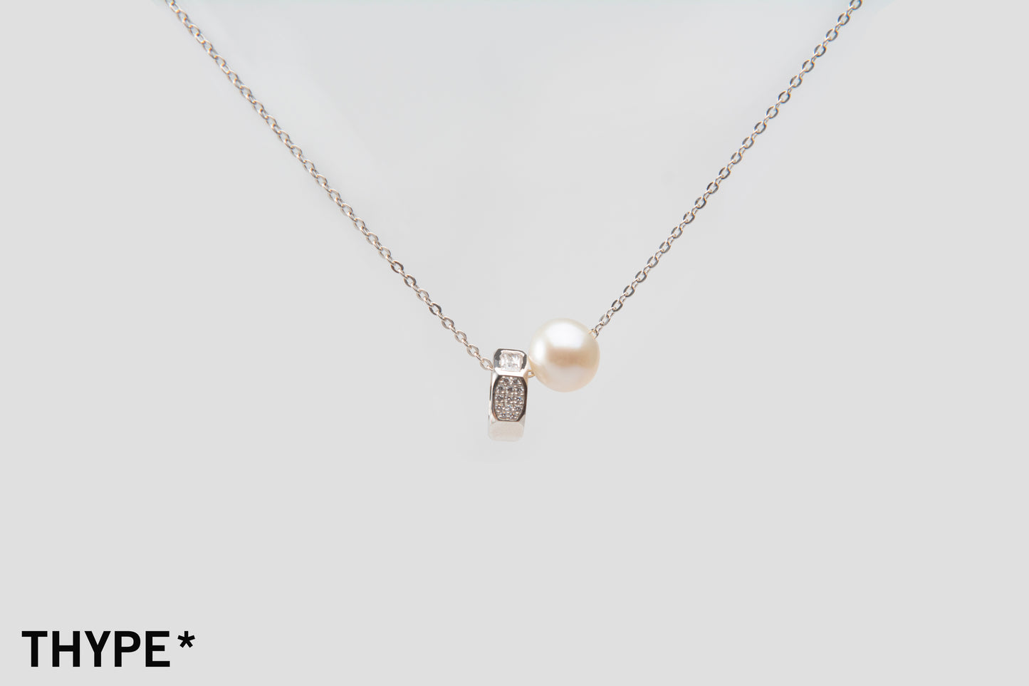 Nut Pearl - Silver Necklace - Original Design